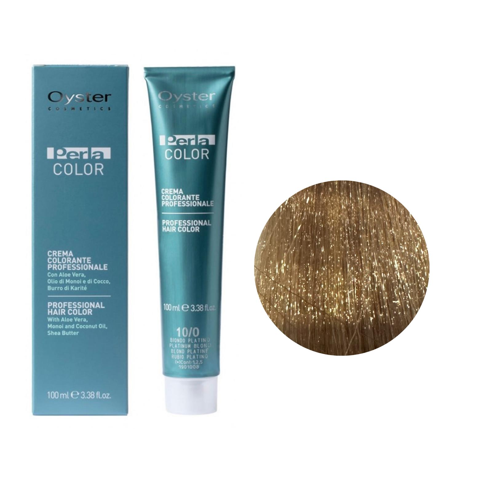 Colore Capelli Professionale N. 9/3 Biondo Chiarissimo Dorato Perla Color Oyster Cosmetics 100ml