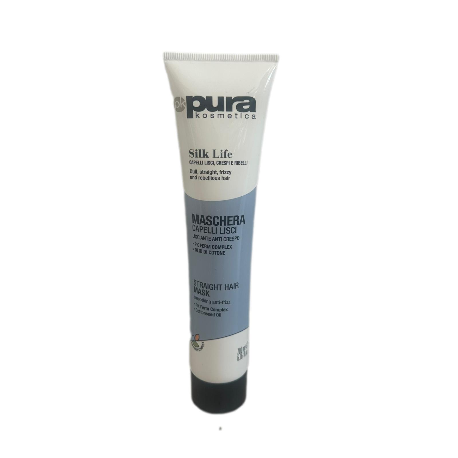 Maschera Lisciante Anti Crespo Capelli Pura Oyster Cosmetics 200ml