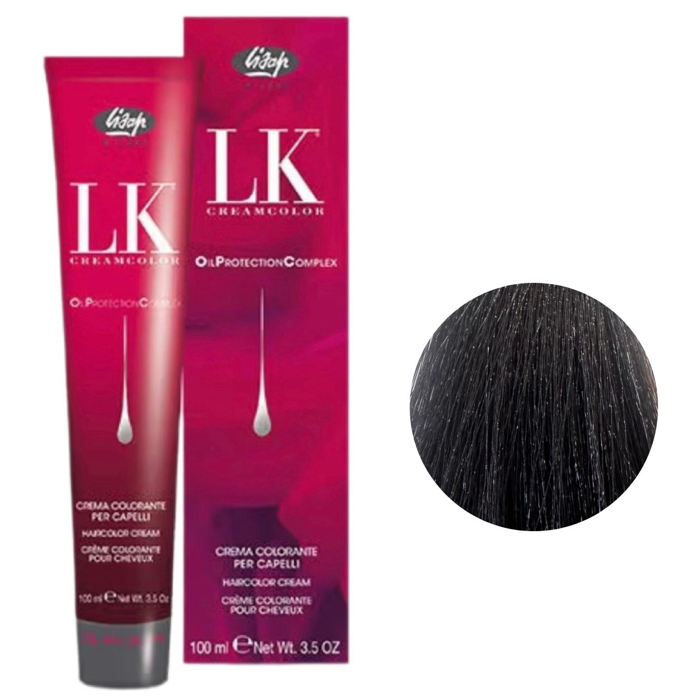 Colore Capelli Professionale Lisap N. 4/2 Castano Cenere 100ml