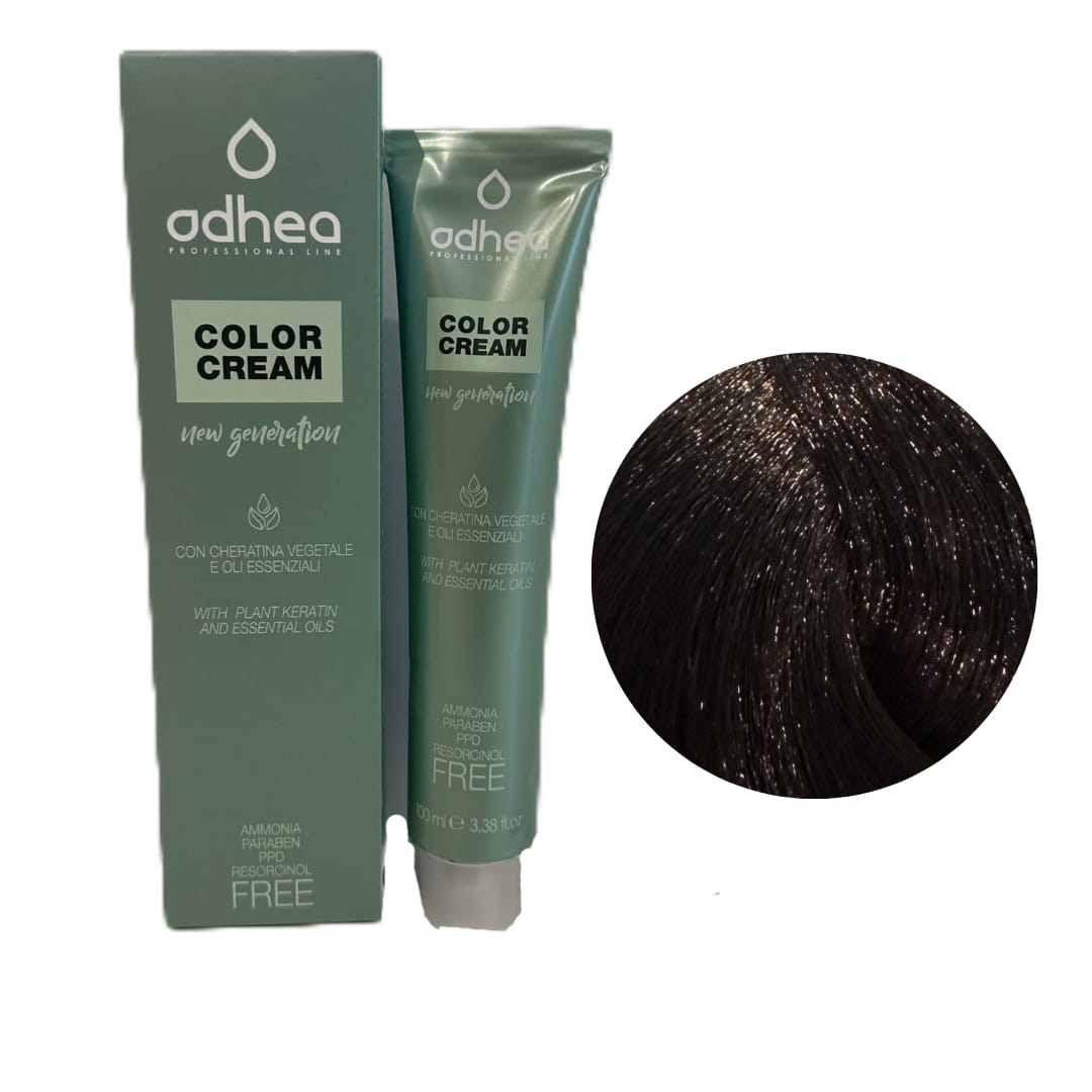 Odhea Color Cream Senza Ammoniaca Colorazione Permanente N. 5 Castano Chiaro 100ml