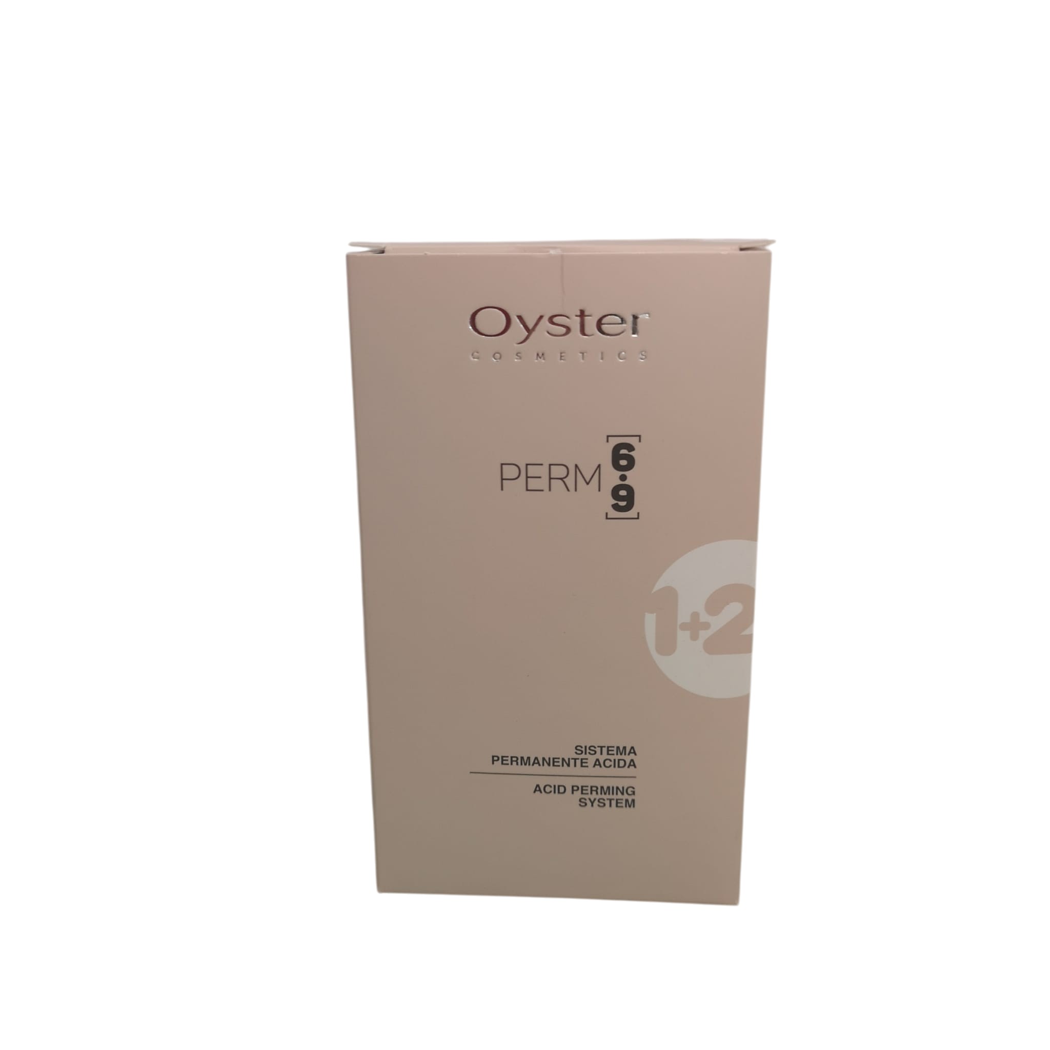 Prodotto Professionale Capelli Permanente acida 6.9 Oyster Cosmetics kit 100+100ml