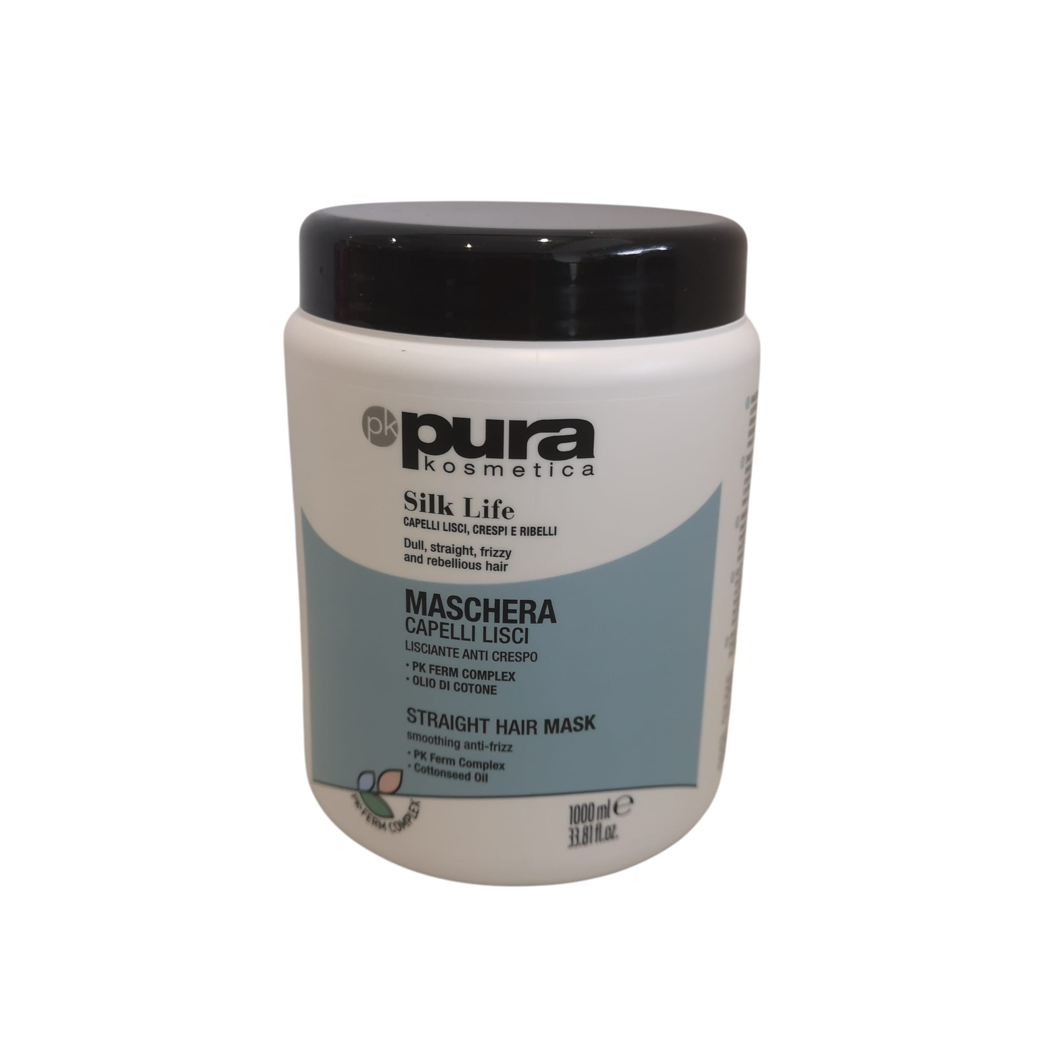 Maschera Lisciante Anti Crespo Capelli Pura Oyster Cosmetics 1kg