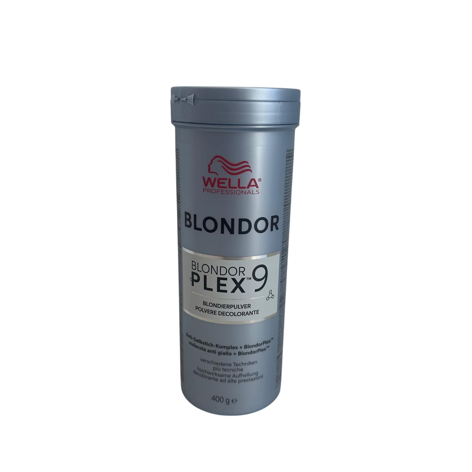 Decolorante Capelli Antigiallo Blondor plex 9 toni Wella Professionals 400g
