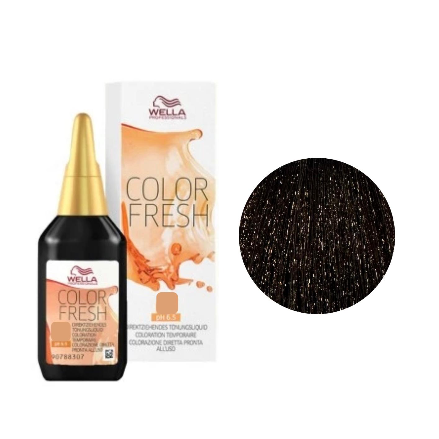 Riflessante Capelli N. 3/07 Castano Scuro Naturale Sabbia Color Fresh Wella Professionals 75ml
