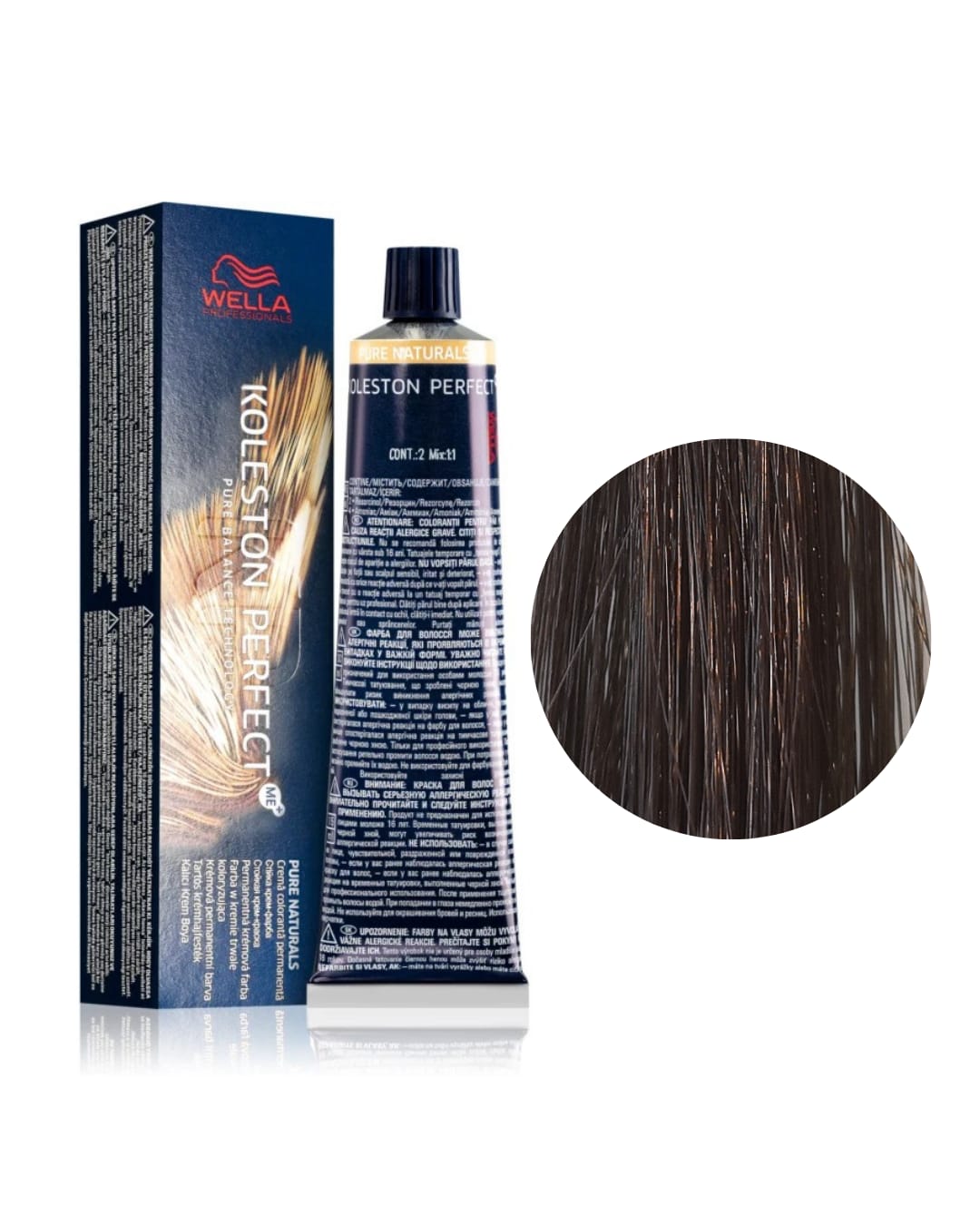 Colore Capelli Con Ammoniaca Koleston N.4/0 Castano Medio Wella Professional 60ml